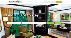 Desktop Screenshot of moveandstay.com